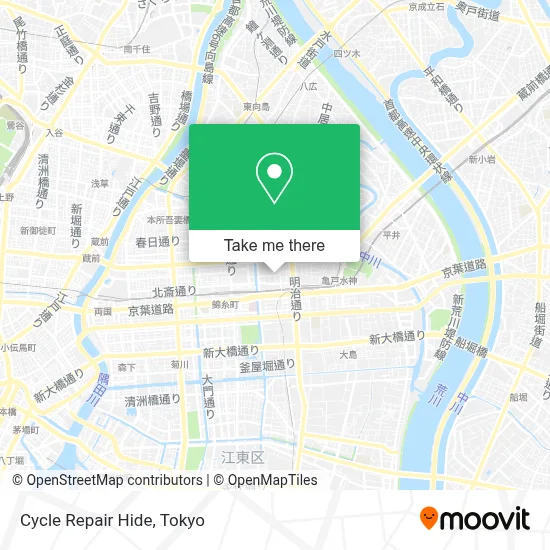 Cycle Repair Hide map