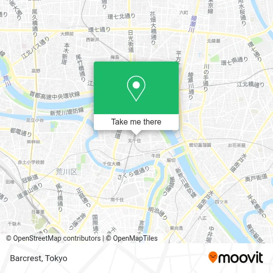 Barcrest map