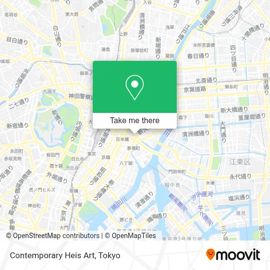 Contemporary Heis Art map