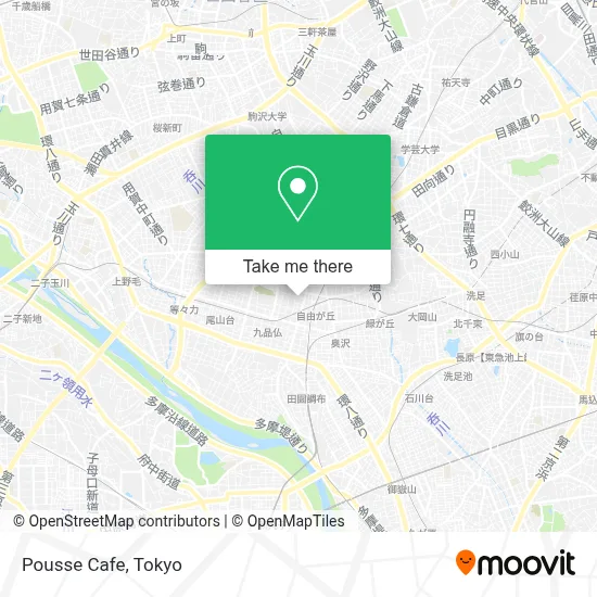 Pousse Cafe map