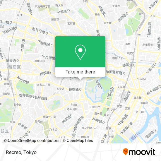 Recreo map
