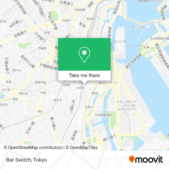 Bar Switch map