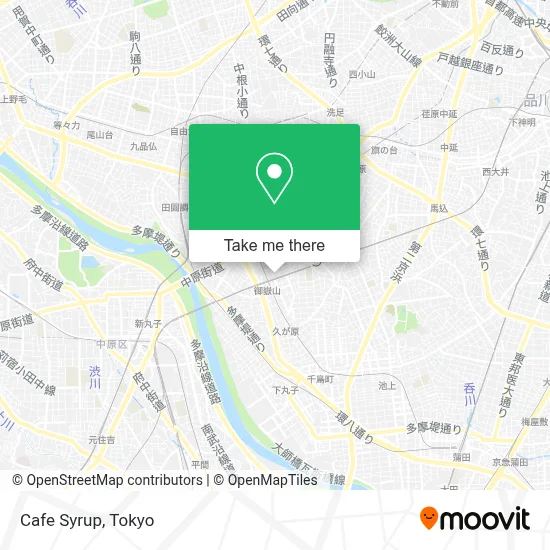 Cafe Syrup map
