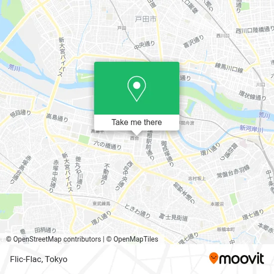 Flic-Flac map