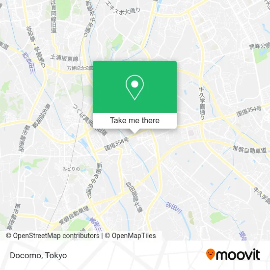 Docomo map