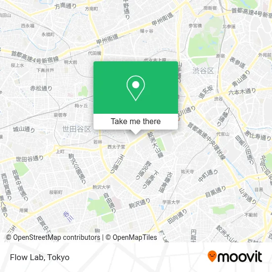 Flow Lab map