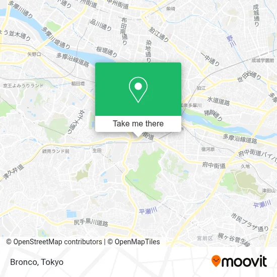 Bronco map