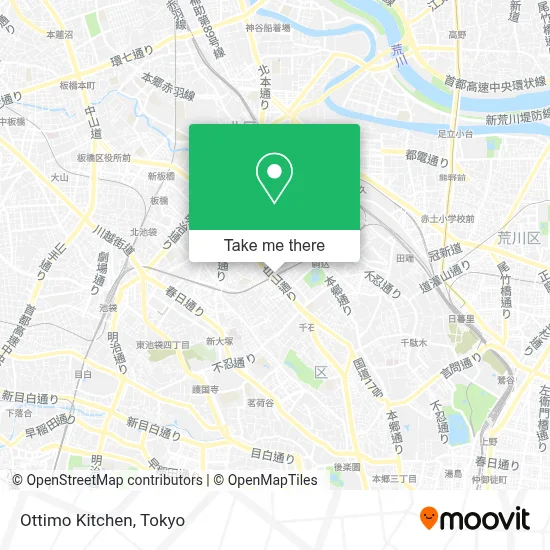 Ottimo Kitchen map