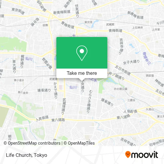 Life Church map