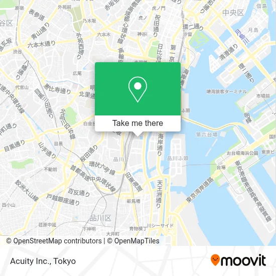 Acuity Inc. map