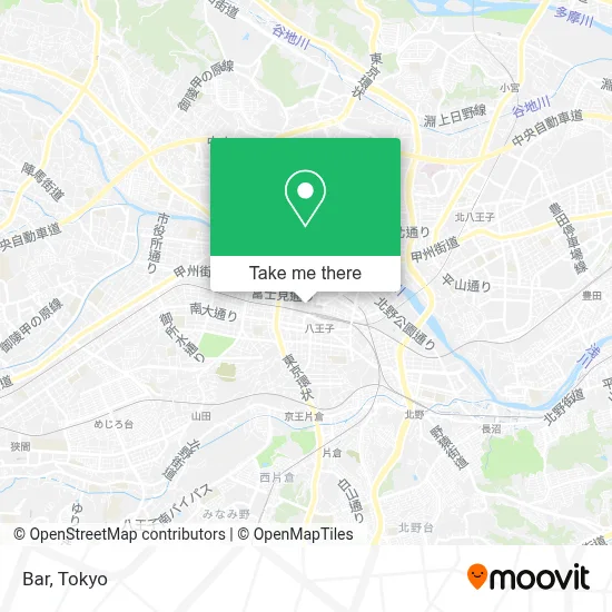 Bar map