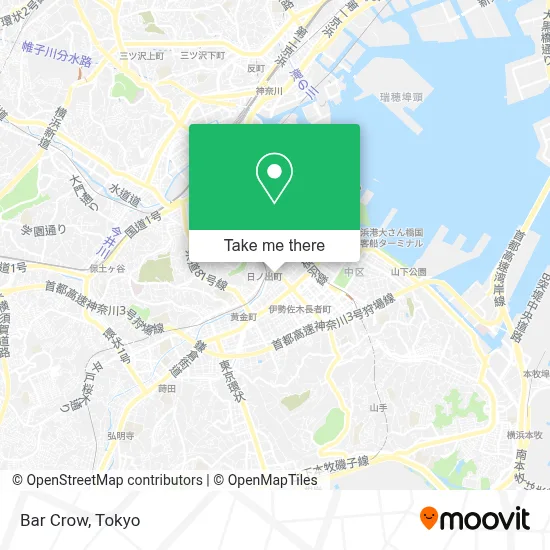 Bar Crow map