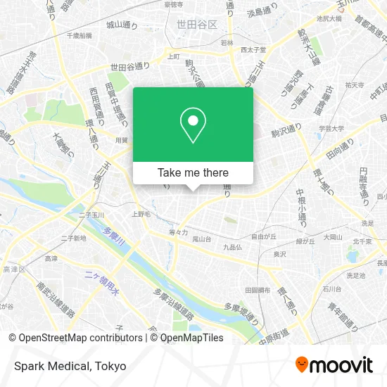 Spark Medical map