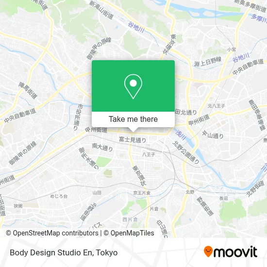 Body Design Studio En map