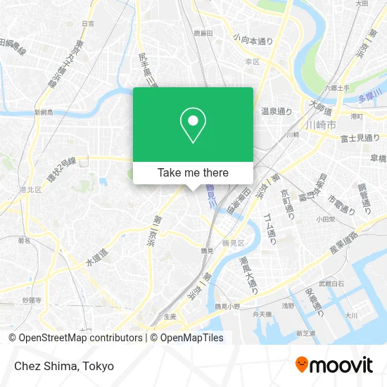 Chez Shima map