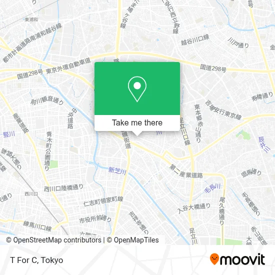 T For C map