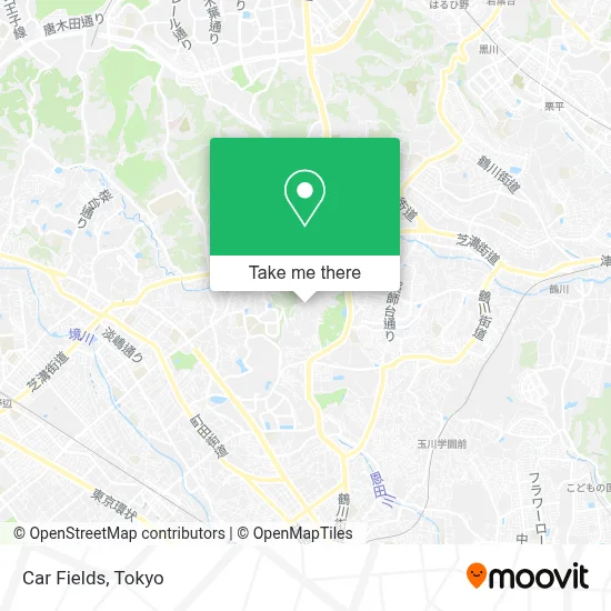 Car Fields map