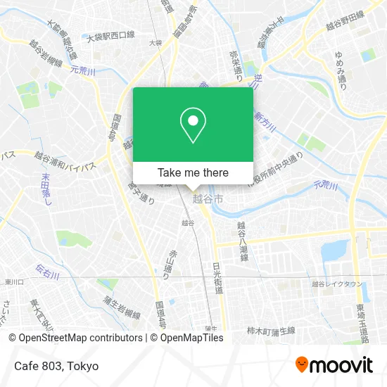 Cafe 803 map