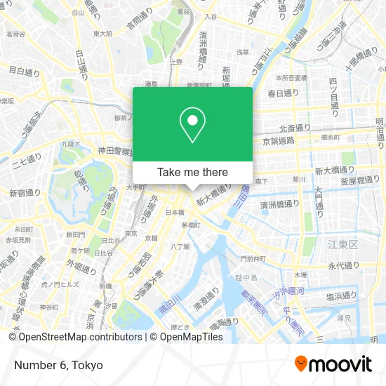 Number 6 map