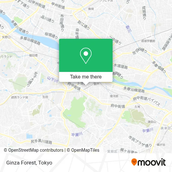 Ginza Forest map