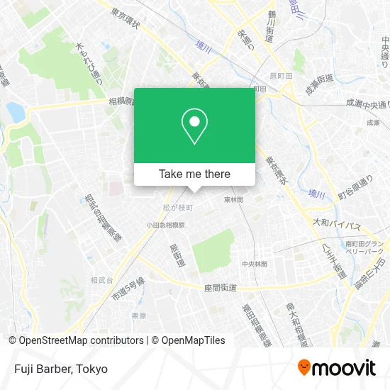 Fuji Barber map