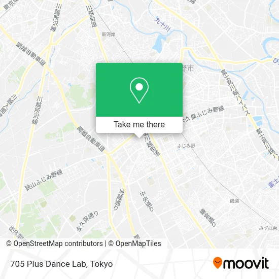 705 Plus Dance Lab map