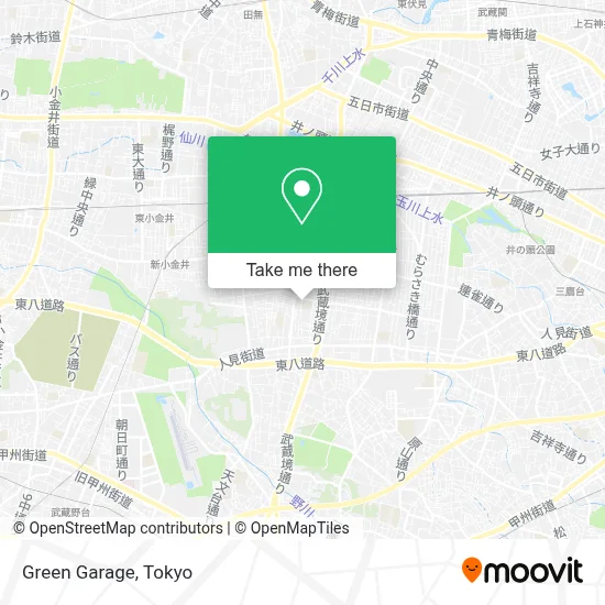 Green Garage map