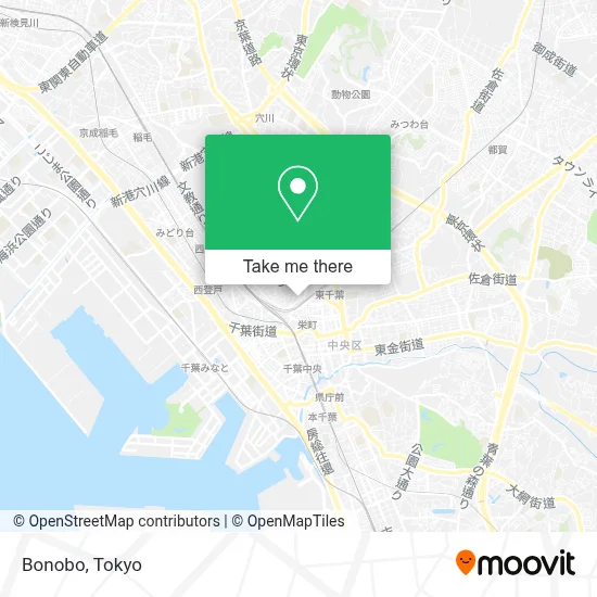 Bonobo map