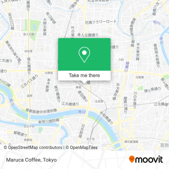 Maruca Coffee map