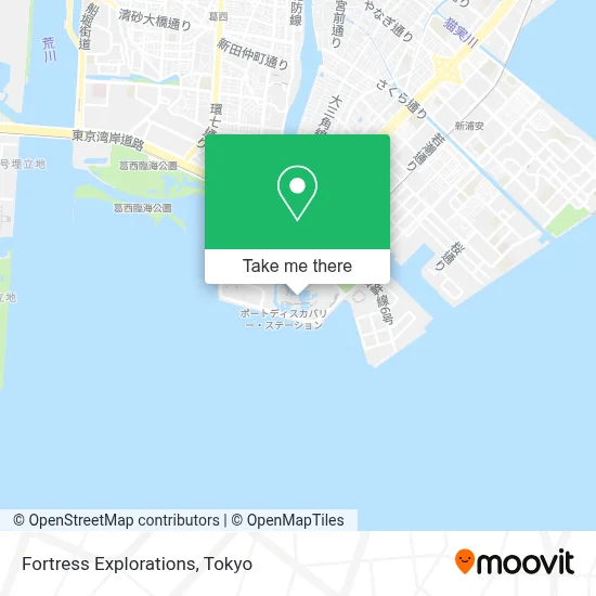 Fortress Explorations map