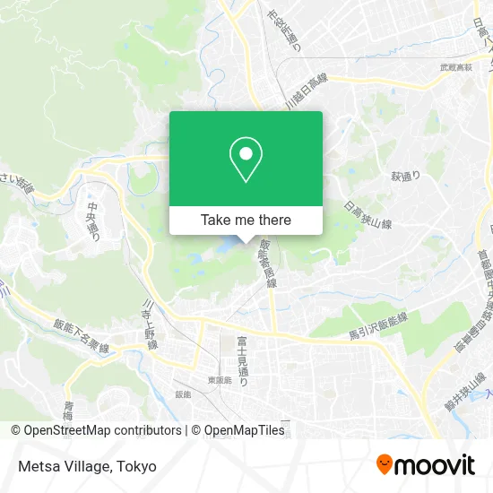 Metsa Village map
