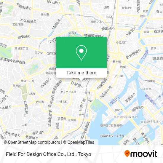 Field For Design Office Co., Ltd. map