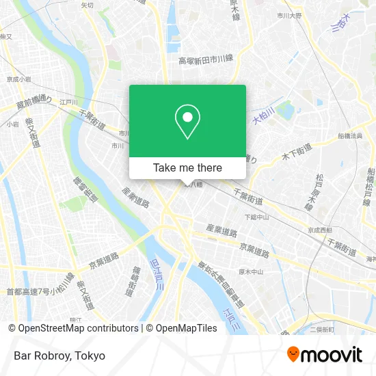 Bar Robroy map