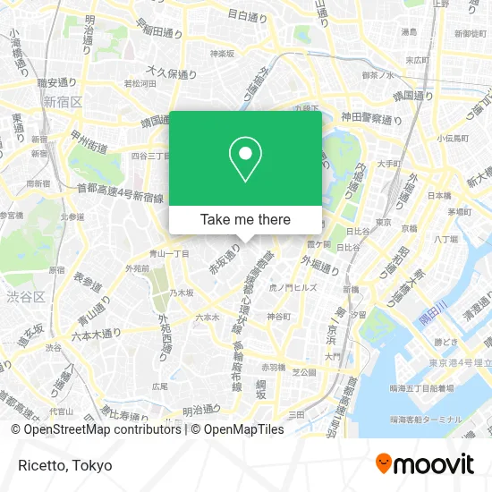 Ricetto map