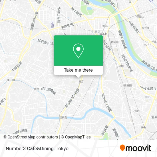 Number3 Cafe&Dining map