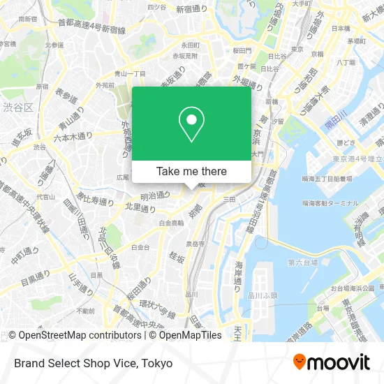 Brand Select Shop Vice map