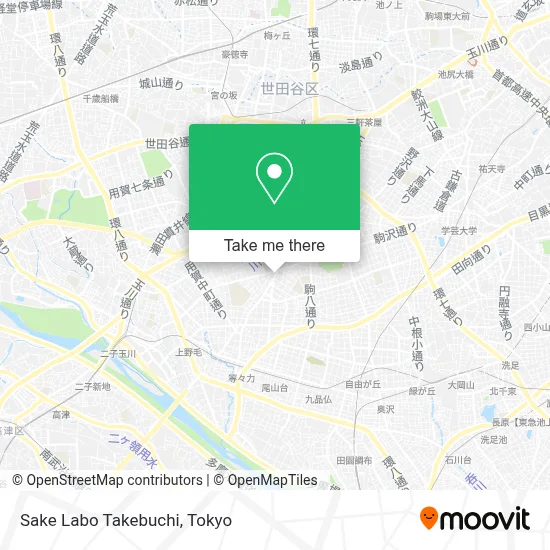 Sake Labo Takebuchi map