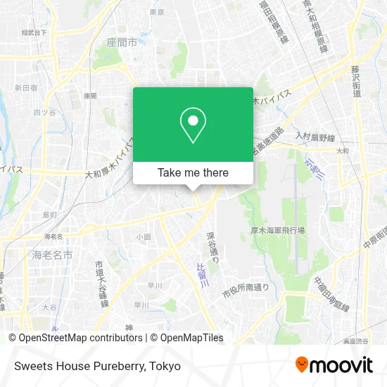Sweets House Pureberry map