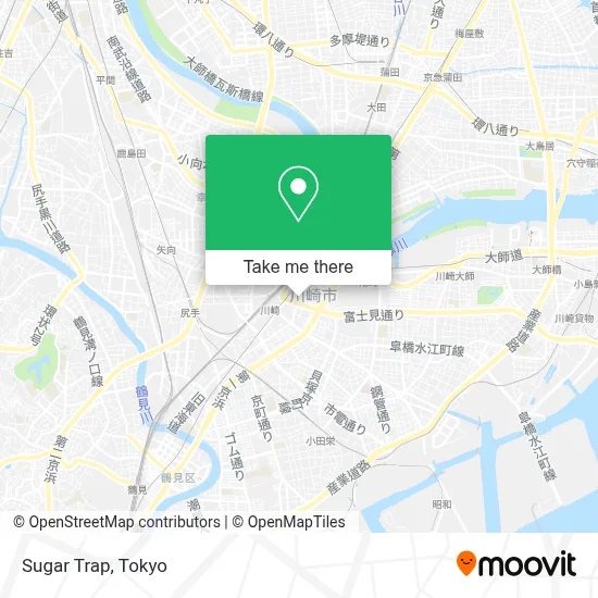 Sugar Trap map