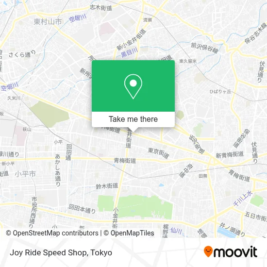 Joy Ride Speed Shop map