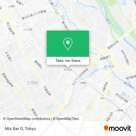 Mix Bar G map