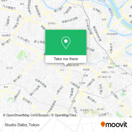 Studio Dabo map