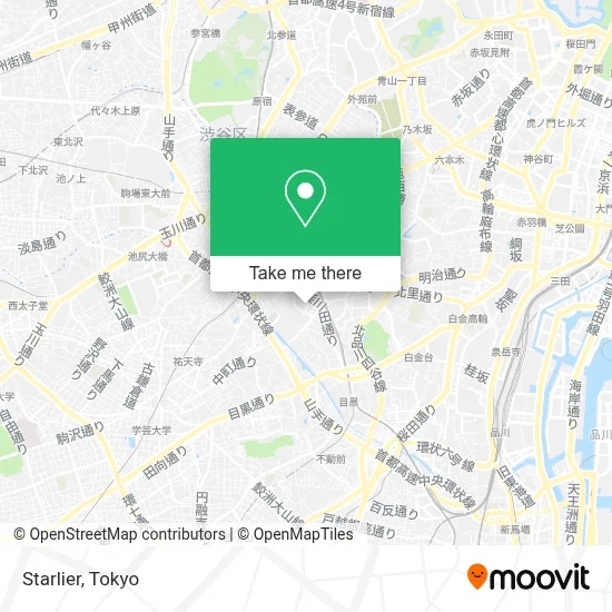 Starlier map