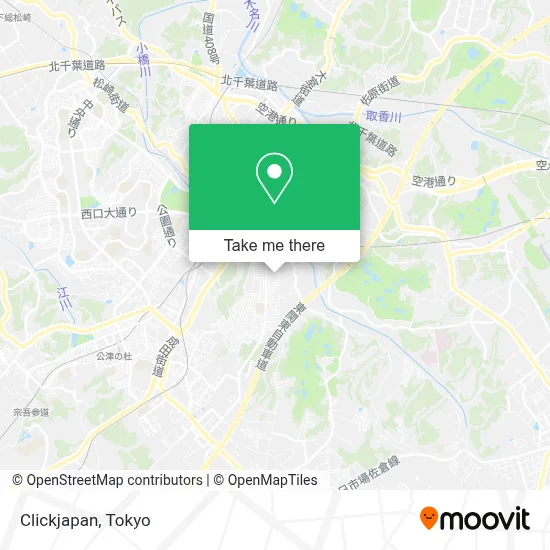 Clickjapan map