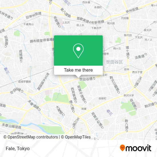 Fale map