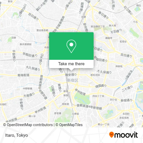 Itaro map