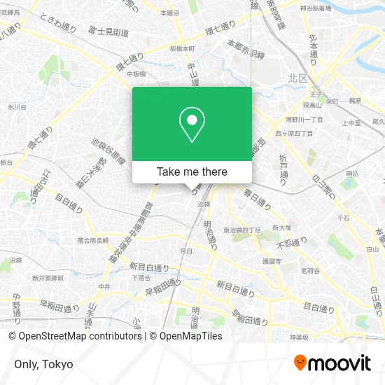 Only map