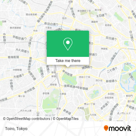 Toiro map