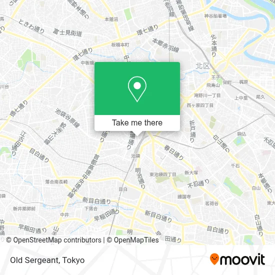 Old Sergeant map