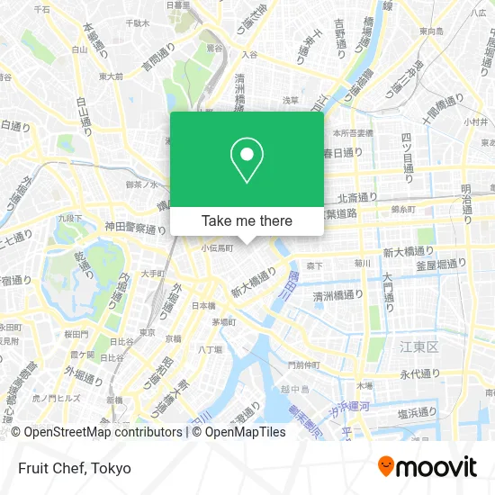 Fruit Chef map